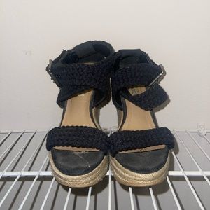 Black Steve Madden Wedges size 6.5
